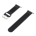矽膠替換錶帶，適用於 Apple Watch Series 7 41mm / 6&SE&5&4 40mm / 3&2&1 38mm，7 45mm / 6&SE&5&4 44mm / 3&2&1 42mm