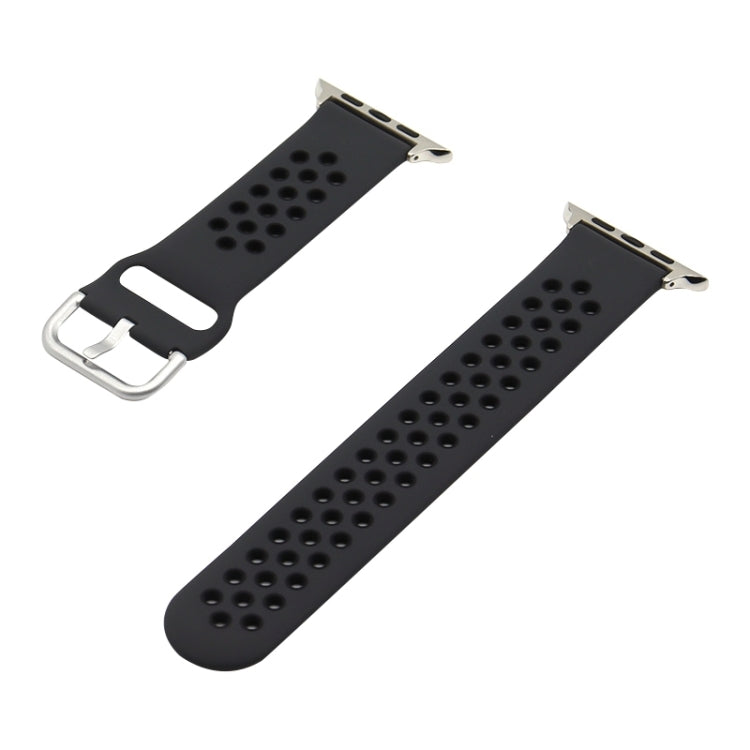 矽膠替換錶帶，適用於 Apple Watch Series 7 41mm / 6&SE&5&4 40mm / 3&2&1 38mm，7 45mm / 6&SE&5&4 44mm / 3&2&1 42mm