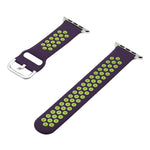 矽膠替換錶帶，適用於 Apple Watch Series 7 41mm / 6&SE&5&4 40mm / 3&2&1 38mm，7 45mm / 6&SE&5&4 44mm / 3&2&1 42mm