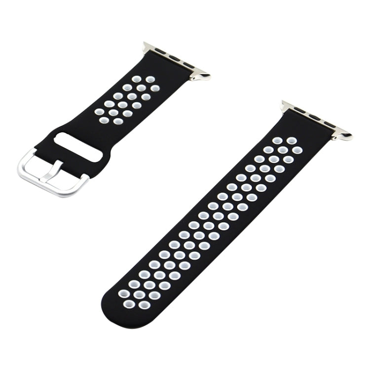 矽膠替換錶帶，適用於 Apple Watch Series 7 41mm / 6&SE&5&4 40mm / 3&2&1 38mm，7 45mm / 6&SE&5&4 44mm / 3&2&1 42mm