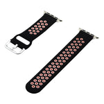 矽膠替換錶帶，適用於 Apple Watch Series 7 41mm / 6&SE&5&4 40mm / 3&2&1 38mm，7 45mm / 6&SE&5&4 44mm / 3&2&1 42mm