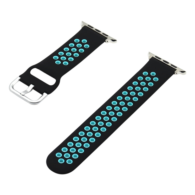 矽膠替換錶帶，適用於 Apple Watch Series 7 41mm / 6&SE&5&4 40mm / 3&2&1 38mm，7 45mm / 6&SE&5&4 44mm / 3&2&1 42mm