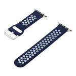 矽膠替換錶帶，適用於 Apple Watch Series 7 41mm / 6&SE&5&4 40mm / 3&2&1 38mm，7 45mm / 6&SE&5&4 44mm / 3&2&1 42mm