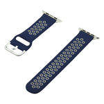 矽膠替換錶帶，適用於 Apple Watch Series 7 41mm / 6&SE&5&4 40mm / 3&2&1 38mm，7 45mm / 6&SE&5&4 44mm / 3&2&1 42mm