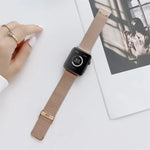 V 形扣直鋼替換錶帶，適用於 Apple Watch Series，7 41mm / 6&SE&5&4 40mm / 3&2&1 38mm，7 45mm / 6&SE&5&4 44mm / 3&2&1 42mm