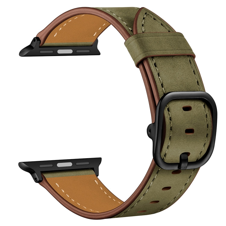 皮革替換錶帶，適用於Apple Watch Series 7 41mm / 6&SE&5&4 40mm / 3&2&1 38mm，7 45mm / 6&SE&5&4 44mm / 3&2&1 42mm