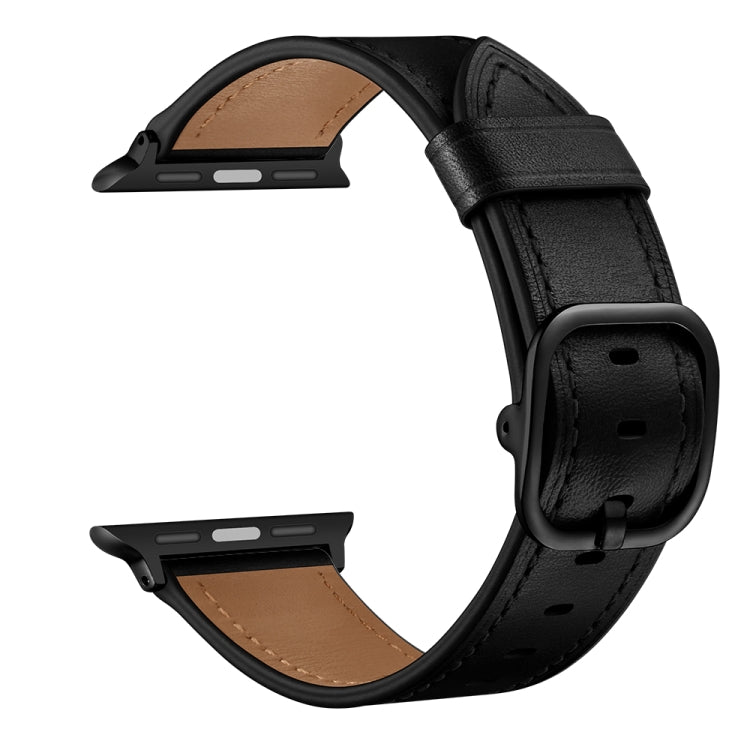 皮革替換錶帶，適用於Apple Watch Series 7 41mm / 6&SE&5&4 40mm / 3&2&1 38mm，7 45mm / 6&SE&5&4 44mm / 3&2&1 42mm