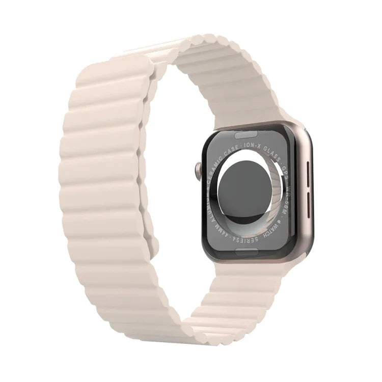 一體成型矽膠替換錶帶，適用於 Apple Watch Series，7 41mm / 6&SE&5&4 40mm / 3&2&1 38mm，7 45mm / 6&SE&5&4 44mm / 3&2&1 42mm