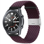 22mm Universal Nylon Braided Metal Buckle Strap, 22mm