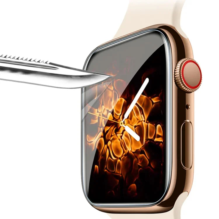 mocolo 9H 防爆高清 UV 鋼化玻璃膜，適用於 Apple Watch 7 45mm