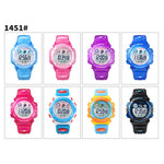 SKMEI 1451 LED Digital Stopwatch Chronograph Luminous Children Sports Electronic Watch, 1451(Transparent Sky Blue), 1451(Transparent Rose Red), 1451(White Shell Blue Circle), 1451(Yellow Shell Blue Circle), 1451(Black Shell Blue Circle)                ...