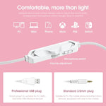 ONIKUMA X10 車用耳機 LED 燈光可調遊戲耳機附麥克風