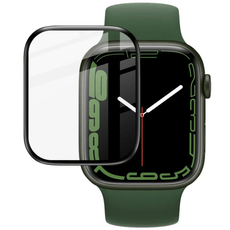 IMAK 壓克力高清錶面保護膜，適用於 Apple Watch Series 9 / 8 / 7 41mm，適用於 Apple Watch 7 41mm，適用於 Apple Watch 7 45mm