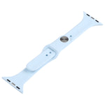 纖薄矽膠替換錶帶，適用於 Apple Watch Series，7 45mm / 6&SE&5&4 44mm / 3&2&1 42mm