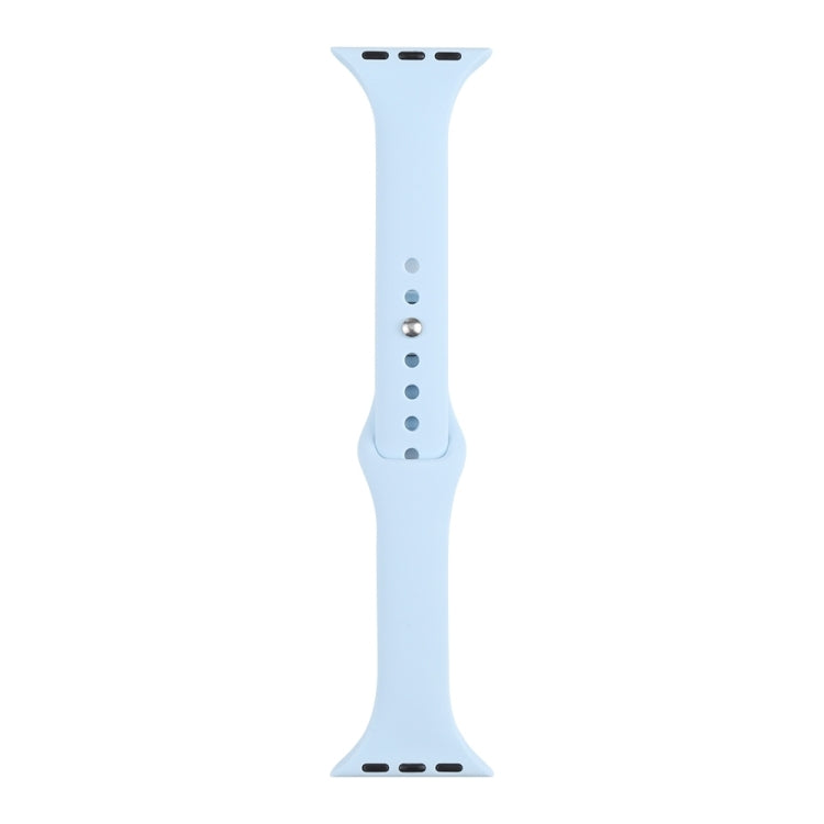 纖薄矽膠替換錶帶，適用於 Apple Watch Series，7 45mm / 6&SE&5&4 44mm / 3&2&1 42mm