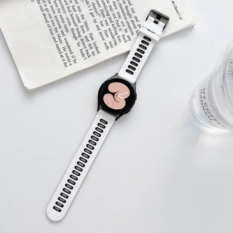 雙色矽膠錶帶，適用於 Samsung Galaxy Watch4 40mm / 44mm