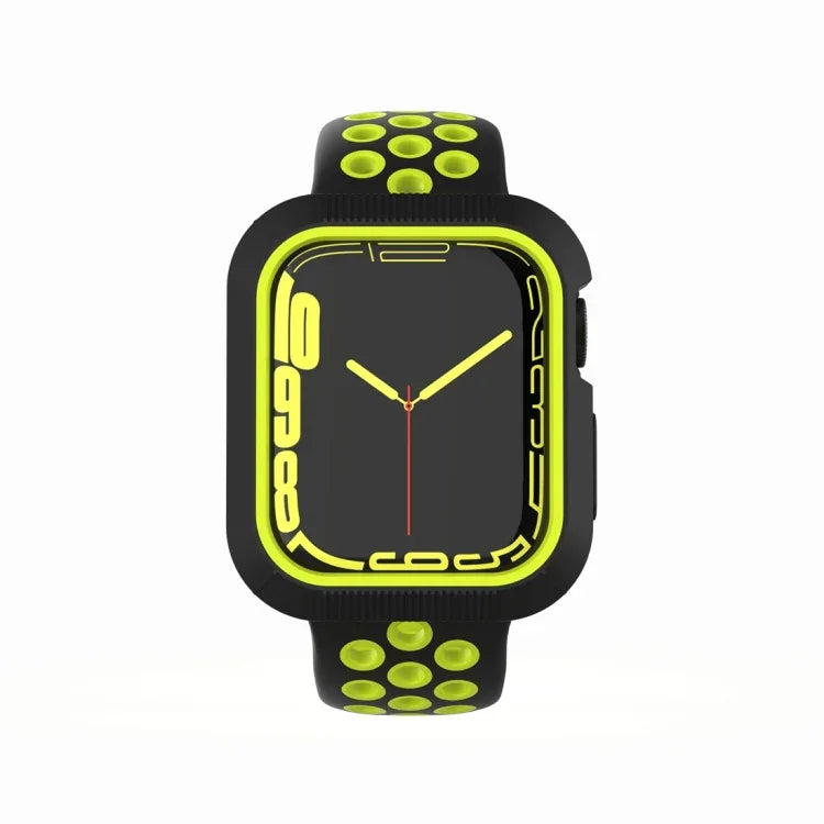 防震 PC 保護殼，適用於 Apple Watch 系列 9 / 8 / 7 41mm，適用於 Apple Watch 系列 9 / 8 / 7 41mm，適用於 Apple Watch 系列 9 / 8 / 7 45mm