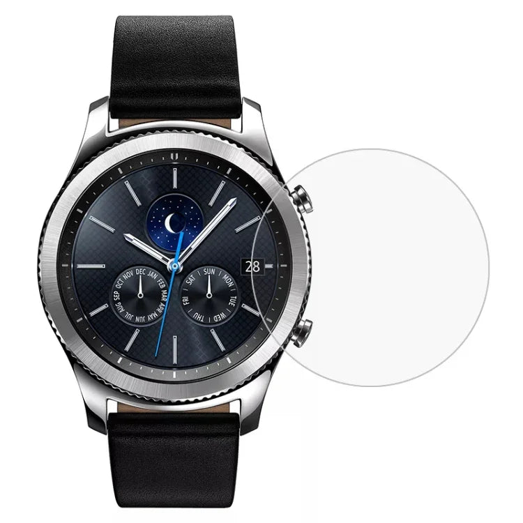 22mm 通用鋼化玻璃膜，適用於 Samsung / LG / Sony / Huawei / Garmin，22mm