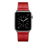 皮革替換錶帶，適用於Apple Watch Series，7 45mm / 6&SE&5&4 44mm / 3&2&1 42mm，7 41mm / 6&SE&5&4 40mm / 3&2&1 38mm