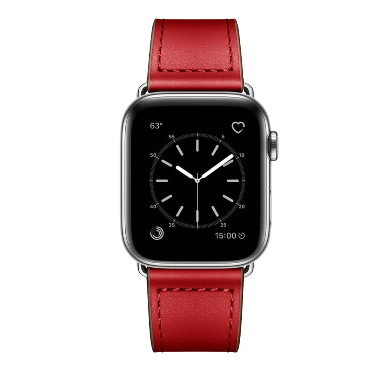 皮革替換錶帶，適用於Apple Watch Series，7 45mm / 6&SE&5&4 44mm / 3&2&1 42mm，7 41mm / 6&SE&5&4 40mm / 3&2&1 38mm
