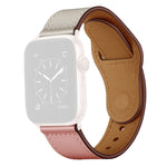 皮革替換錶帶，適用於Apple Watch Series，7 45mm / 6&SE&5&4 44mm / 3&2&1 42mm，7 41mm / 6&SE&5&4 40mm / 3&2&1 38mm