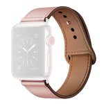 皮革替換錶帶，適用於Apple Watch Series，7 45mm / 6&SE&5&4 44mm / 3&2&1 42mm，7 41mm / 6&SE&5&4 40mm / 3&2&1 38mm
