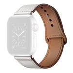 皮革替換錶帶，適用於Apple Watch Series，7 45mm / 6&SE&5&4 44mm / 3&2&1 42mm，7 41mm / 6&SE&5&4 40mm / 3&2&1 38mm