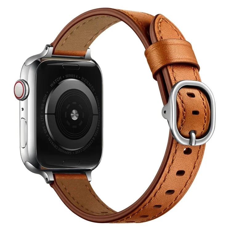 14mm 皮革錶帶，適用於 Apple Watch 系列，7 41mm / 6&SE&5&4 40mm / 3&2&1 38mm，7 45mm / 6&SE&5&4 44mm / 3&2&1 42mm