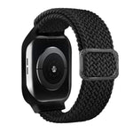 TPU 框扣編織一體式替換錶帶，適用於 Apple Watch 系列，6 & SE & 5 & 4 40mm / 3 & 2 & 1 38mm，6 & SE & 5 & 4 44mm / 3 & 2 & 1 42mm