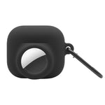 2合1防震全包矽膠保護殼，適用AirPods 3 / AirTag第二代 / AirTag第一代，適用AirPods 3 / AirTag