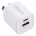 20WACB 20W QC3.0 + PD快充充電器，澳規插頭，歐規插頭，美規插頭