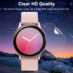 軟性水凝膠錶面保護膜，適用三星Galaxy Watch Active 1 / 2 40mm，三星Gear S3 42mm，三星Galaxy Watch4 Classic 46mm