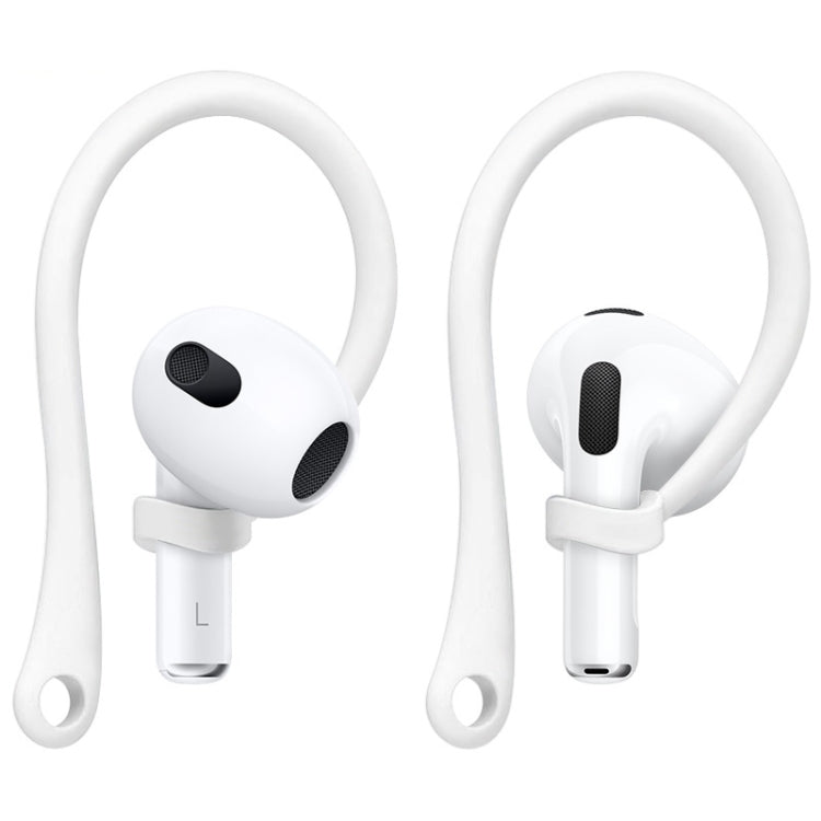 1 對 imak 無線耳機矽膠防丟掛繩耳掛，適用於 AirPods 3