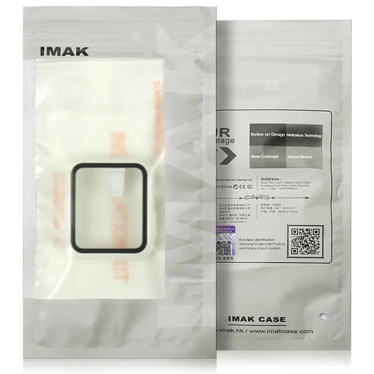 IMAK 防震 PC 保護殼附鋼化玻璃膜，適用於 Apple Watch Series 6 & SE & 5 & 4 44mm，Apple Watch Series 3 & 2 & 1 42mm，Apple Watch Series 6 & SE & 5 & 4 40mm，Apple Watch Series 3 & 2 & 1 38mm