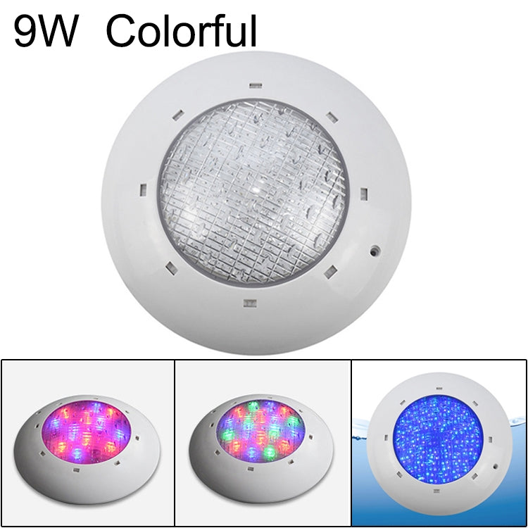 ABS 塑料游泳池壁燈 水下燈，6W，9W，12W，18W，24W，12x3W，18x3W