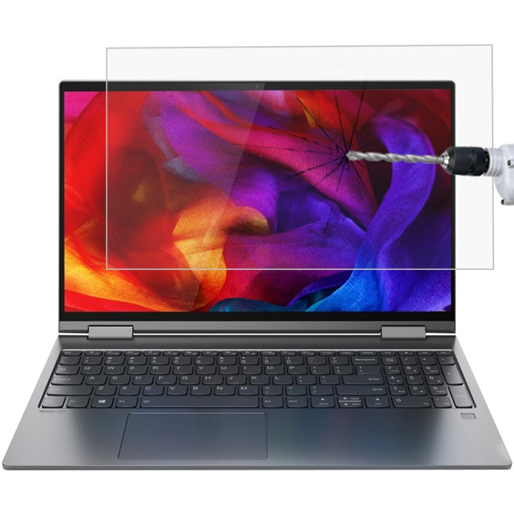 筆記型電腦螢幕高清鋼化玻璃保護膜，適用於 Lenovo Yoga C740 15.6 吋，適用於 MACHENIKE F117 15.6 吋，適用於 MACHENIKE F117-BB3 15.6 吋，適用於 MACHENIKE F117-X 15.6 吋，適用於 MACHENIKE Machbook-PCi1 15.6 吋，適用於 MACHENIKE Machbook-PD1 15.6 吋