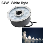 景觀環形 LED 鋁合金水下噴泉燈，6W，9W，12W，18W，24W