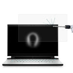 筆記型電腦螢幕高清鋼化玻璃保護膜，適用於 Alienware M15 15.6 吋，適用於 Alienware M15 R4 15.6 吋，適用於 Alienware M15 R5 15.6 吋，適用於 Alienware M15 R6 15.6 吋，適用於 Alienware X15 R1 15.6 吋
