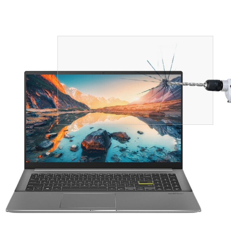 筆記型電腦螢幕高清鋼化玻璃保護膜，適用於 Asus FL8700 15.6 吋，適用於 Asus Mars15 15.6 吋，適用於 Asus ProArt G15 15.6 吋，適用於 Asus PX554FB8145 15.6 吋，適用於 Asus PX574FB8265 15.6 吋，適用於 Asus V5000FB8265 15.6 吋