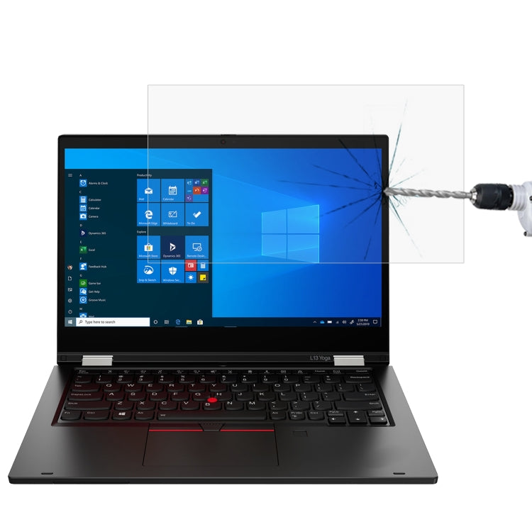筆記型電腦螢幕高清鋼化玻璃保護膜，適用於 ThinkPad L13 Yoga 13.3 吋，適用於 ThinkPad New S2 13.3 吋，適用於 ThinkPad S2 2020 13.3 吋，適用於 ThinkPad S2 2021 13.3 吋，適用於 ThinkPad S2 Yoga 2021 13.3 吋，適用於 ThinkPad ThinkBook 13s 13 吋