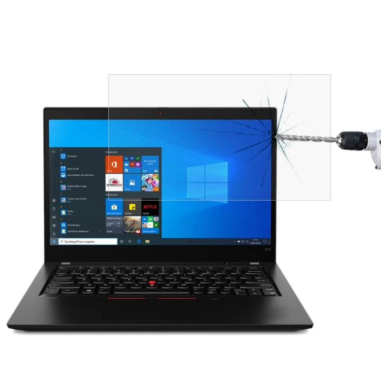 筆記型電腦螢幕高清鋼化玻璃保護膜，適用於 ThinkPad L13 Yoga 13.3 吋，適用於 ThinkPad New S2 13.3 吋，適用於 ThinkPad S2 2020 13.3 吋，適用於 ThinkPad S2 2021 13.3 吋，適用於 ThinkPad S2 Yoga 2021 13.3 吋，適用於 ThinkPad ThinkBook 13s 13 吋