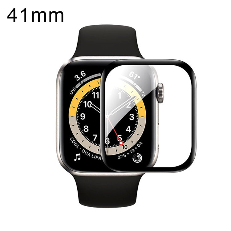 曲面 3D 複合材質柔性螢幕保護貼，適用於 Apple Watch Series 6 / 5 / 4 / SE 3 / SE 2 / SE 1 40mm，Apple Watch Series 7 41mm，Apple Watch Series 7 45mm，Apple Watch Series 6&SE&5&4 40mm，Apple Watch Series 6&SE&5&4 44mm...