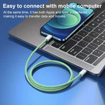 PD USB-C / Type-C 轉 8 Pin 數據線，線長：1m，12W，20W