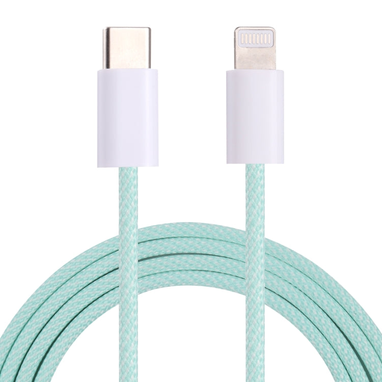 PD USB-C / Type-C 轉 8 Pin 數據線，線長：1m，12W，20W