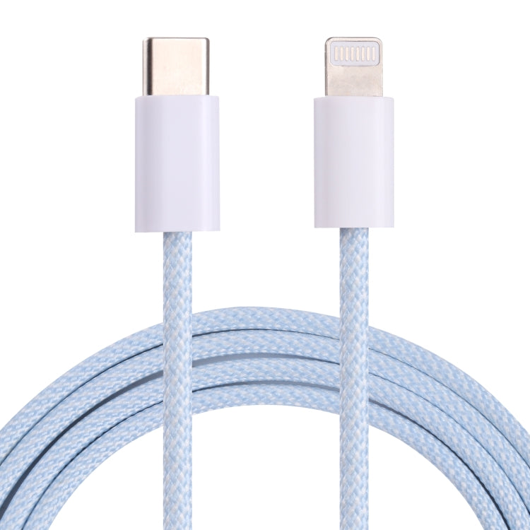 PD USB-C / Type-C 轉 8 Pin 數據線，線長：1m，12W，20W