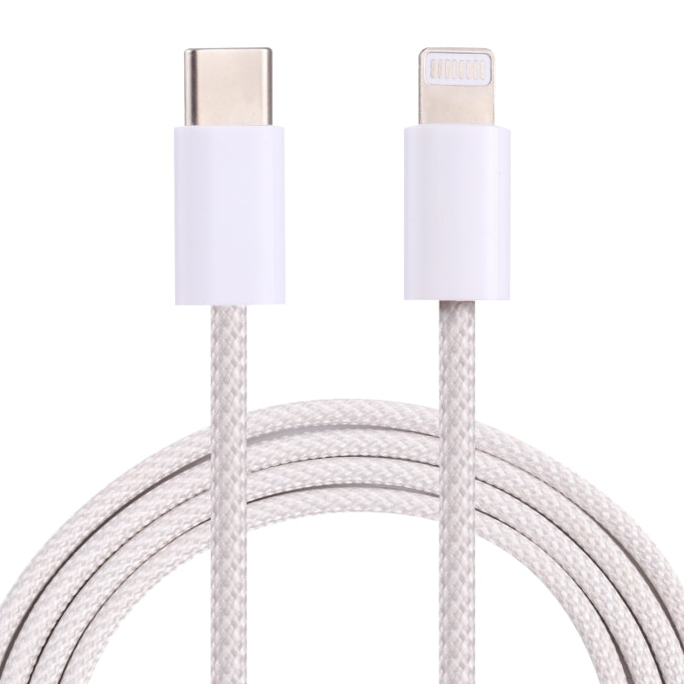 PD USB-C / Type-C 轉 8 Pin 數據線，線長：1m，12W，20W