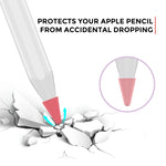 8 件組 Stoyobe 通用矽膠筆尖保護套，適用於 Apple Pencil 1 / 2，混色，男女皆適用