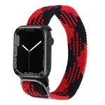 尼龍編織錶帶，適用於 Apple Watch Series 7 41mm / 6&SE&5&4 40mm / 3&2&1 38mm