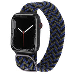 尼龍編織錶帶，適用於 Apple Watch Series 7 41mm / 6&SE&5&4 40mm / 3&2&1 38mm