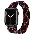 尼龍編織錶帶，適用於 Apple Watch Series 7 41mm / 6&SE&5&4 40mm / 3&2&1 38mm